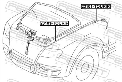 FEBEST 23101-TOURIF EAN: 4056111145426.