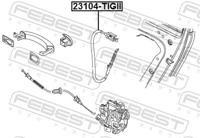 FEBEST 23104-TIGII EAN: 4056111144009.