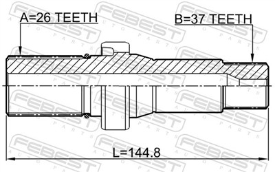 FEBEST 2312-TRANST5RH EAN: 4056111132969.