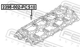 FEBEST 2398-002-PCS10 EAN: 4056111147123.