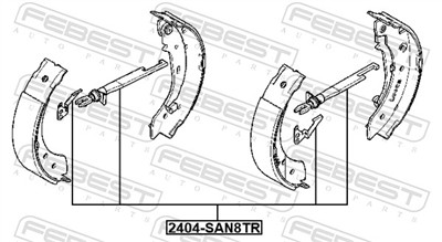 FEBEST 2404-SAN8TR EAN: 4056111150321.