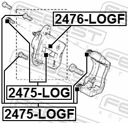 FEBEST 2476-LOGF EAN: 4056111105062.