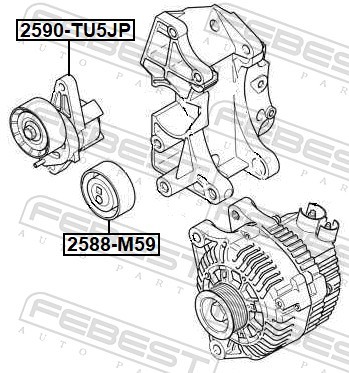 FEBEST 2590-TU5JP EAN: 4056111176680.