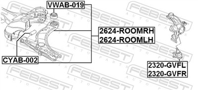 FEBEST 2624-ROOMLH EAN: 4056111154350.