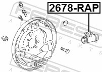 FEBEST 2678-RAP EAN: 4056111130972.
