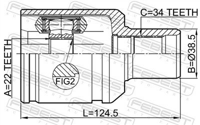 FEBEST 3211-STSLH EAN: 4056111118673.