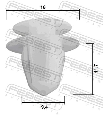 FEBEST 88570-123 EAN: 4056111169569.