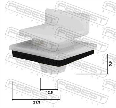 FEBEST 88570-125 EAN: 4056111169583.