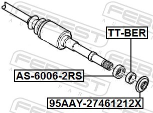 FEBEST 95AAY-27461212X