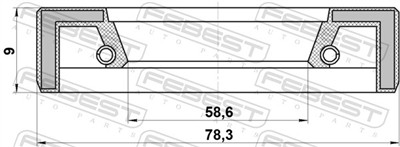 FEBEST 95FAY-60780909X EAN: 4056111088860.