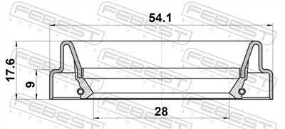 FEBEST 95FDS-30540918X EAN: 4056111148168.