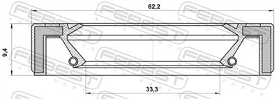 FEBEST 95GAY-35621010C EAN: 4056111162775.