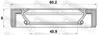 FEBEST 95GAY-42600808X