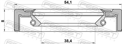 FEBEST 95GCY-40540808X EAN: 4056111049847.