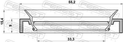 FEBEST 95HAY-35550915C EAN: 4056111087399.