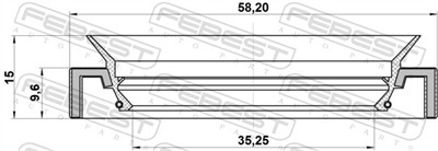 FEBEST 95HAY-37581015C EAN: 4056111091815.