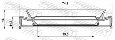 FEBEST 95HES-41741218L EAN: 4056111162881.