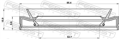 FEBEST 95HES-55851016L EAN: 4056111148335.