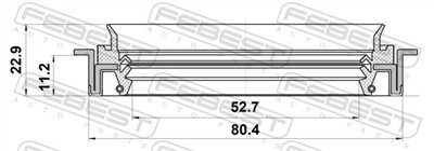 FEBEST 95JFS-54801123X EAN: 4056111148458.