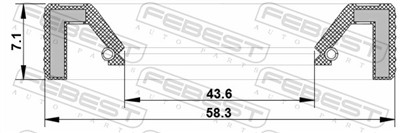 FEBEST 95KAY-45580707R EAN: 4056111129303.