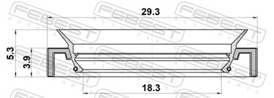 FEBEST 95LAY-19290405X EAN: 4056111148465.