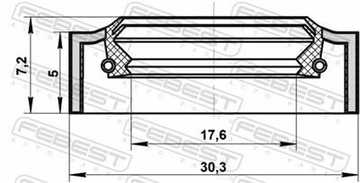 FEBEST 95NAY-19300507X EAN: 4056111127958.