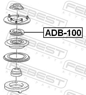 FEBEST ADB-100 EAN: 4056111071923.