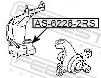FEBEST AS-6228-2RS EAN: 4056111013480.