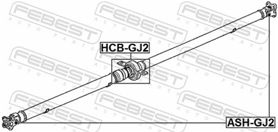 FEBEST ASH-GJ2 EAN: 4056111118949.