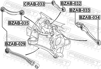 FEBEST BZAB-033 EAN: 4056111094250.