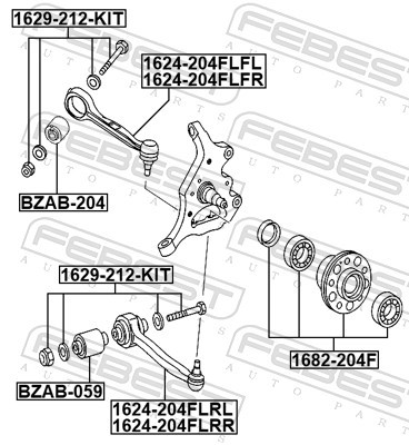 FEBEST BZAB-059 EAN: 4056111168456.