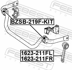 FEBEST BZSB-219F-KIT EAN: 4056111109749.