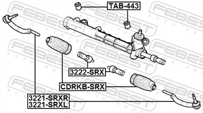 FEBEST CDRKB-SRX EAN: 4056111097169.