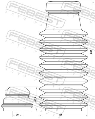 FEBEST CHSHB-VOYIVF-KIT EAN: 4056111145747.
