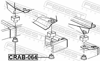 FEBEST CRAB-064 EAN: 4056111130415.