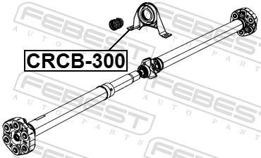 FEBEST CRCB-300 EAN: 4056111109046.