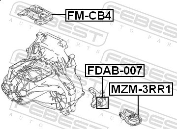 FEBEST FDAB-007 EAN: 4056111053325.