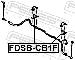 FEBEST FDSB-CB1F EAN: 4056111091365.