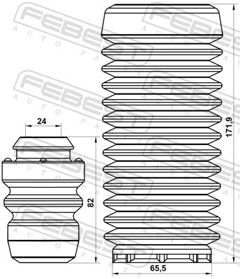 FEBEST FDSHB-FSTVIF-KIT EAN: 4056111145778.