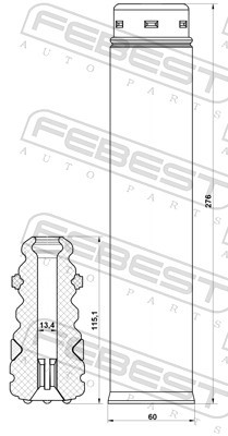 FEBEST FDSHB-KUGIIR-KIT EAN: 4056111146140.