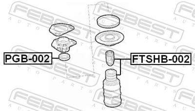 FEBEST FTSHB-002 EAN: 4056111078212.