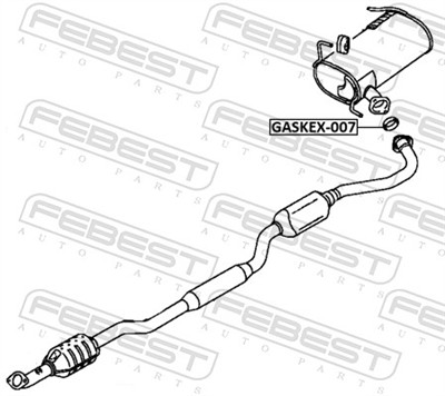 FEBEST GASKEX-007 EAN: 4056111133362.