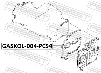 FEBEST GASKOL-004-PCS4 EAN: 4056111133393.