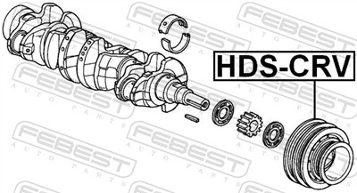 FEBEST HDS-CRV EAN: 4056111015682.