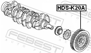 FEBEST HDS-K20A EAN: 4056111032863.