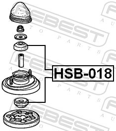 FEBEST HSB-018 EAN: 4056111017136.