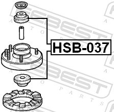 FEBEST HSB-037 EAN: 4056111030364.