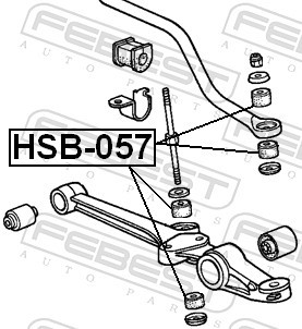 FEBEST HSB-057 EAN: 4056111030500.