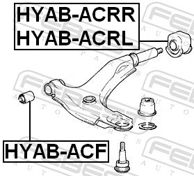 FEBEST HYAB-ACF EAN: 4056111012094.