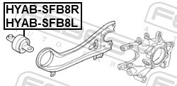 FEBEST HYAB-SFB8R EAN: 4056111151182.